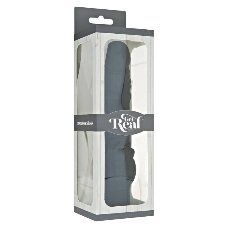 Get Real-Classic Stim Vibrator Negru-Silicon 3 img 140322 c707cc985acf6543a4e6b3339678ca51 1