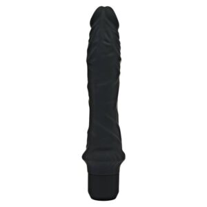 Get Real-Classic Large Vibrator Negru-Silicon, 7 Trepte - imagine 2