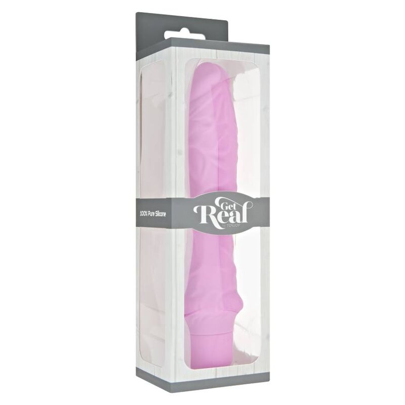Get Real-Classic Large Vibrator Roz-Silicon, 7 Trepte, Waterproof 3 img 140337 a6483cd2b393ab82a9e2c0634c3d7683 1