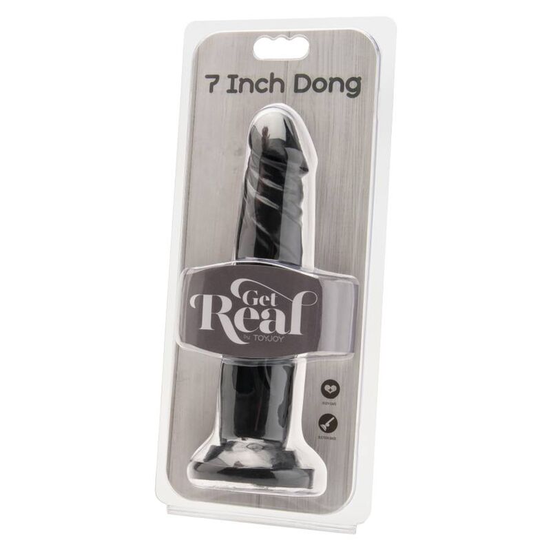 Get Real-Dong 18 cm Negru-PVC 2 img 140345 63a43e4a6ab3eb61b5d6ea0558dad861 1