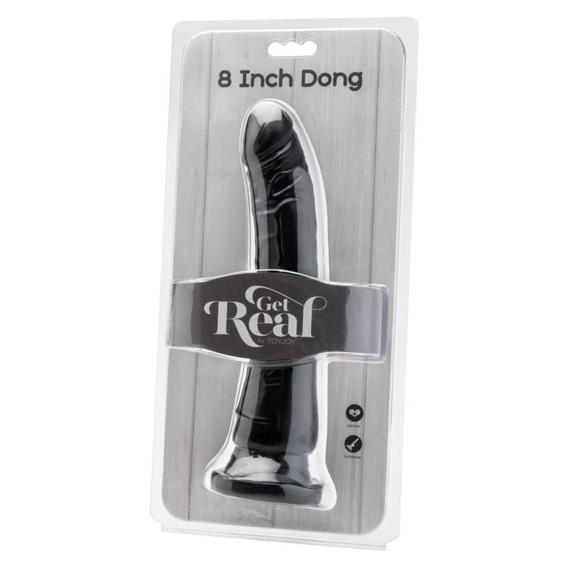 Get Real-Dong 20,5 cm Negru-PVC 2 img 140352 ff7f0adb20c8a16cd1f06060637b7f5d 1