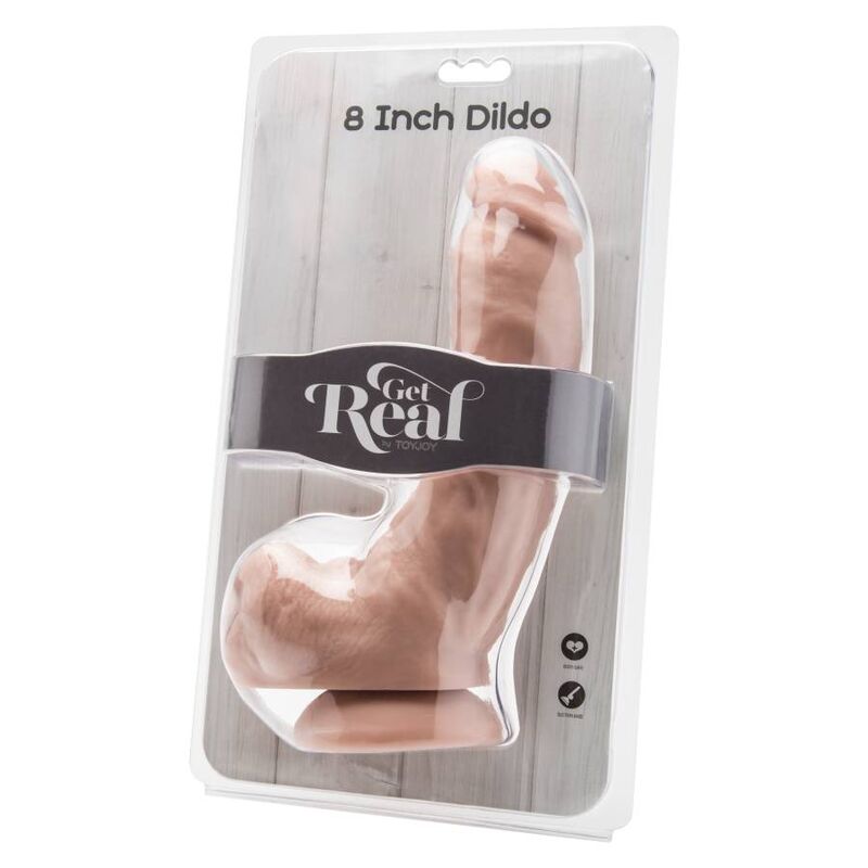 Get Real-Dildo 20,5 cm cu Testicule Natural-PVC 2 img 140374 8705212f902cd4ca0bf513f592c906bf 1