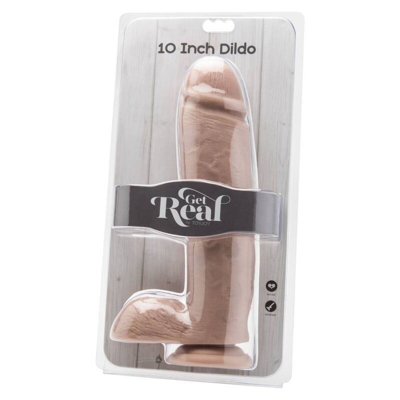 Get Real-Dildo 25,5 cm cu Testicule Natural-PVC 2 Get Real-Dildo 25,5 cm cu Testicule Natural-PVC · Dildo & Stimulatoare (imaginea 2)