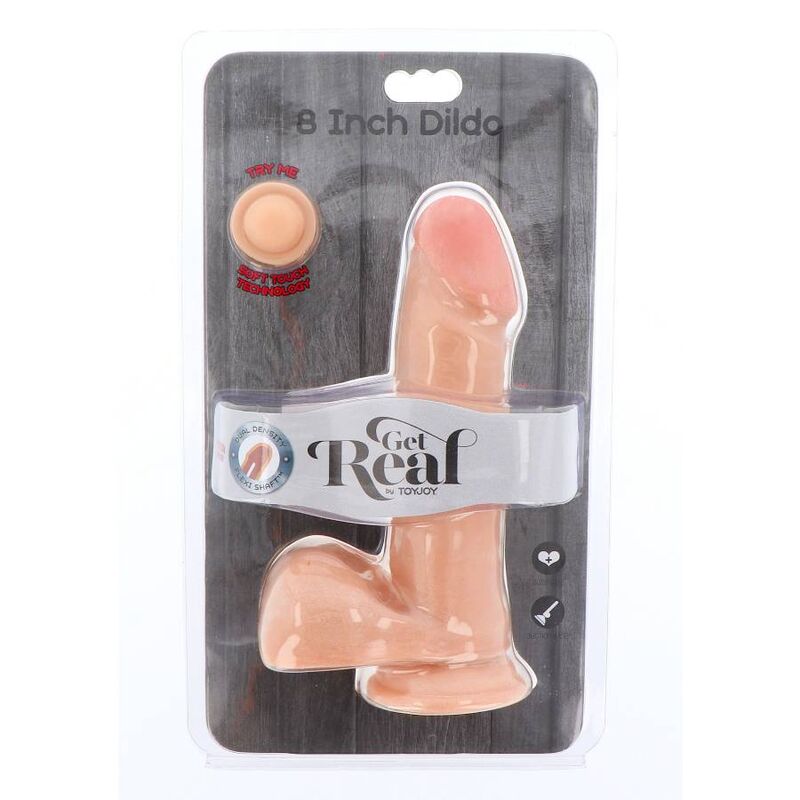 Get Real-Dildo Dual Density 18 cm cu Testicule Natural-TPE 3 img 140403 b1e10501988d2db07836cb1412a1503e 1