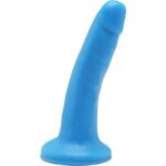 Get Real-Happy Dicks Dong 12 cm Albastru-PVC, Ventuza · Dildo & Stimulatoare