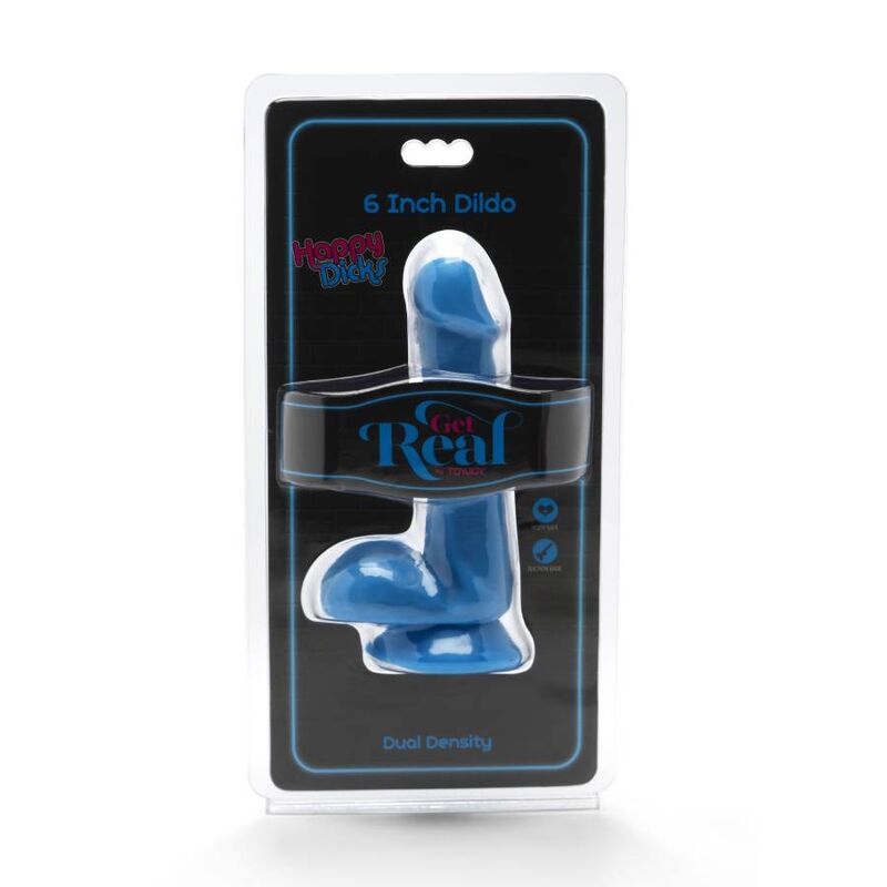 Get Real-Happy Dicks Dildo 12 cm cu Testicule, Albastru-PVC 2 img 140416 64ecd23bfa9a5c3d92855c97f66113bd 1