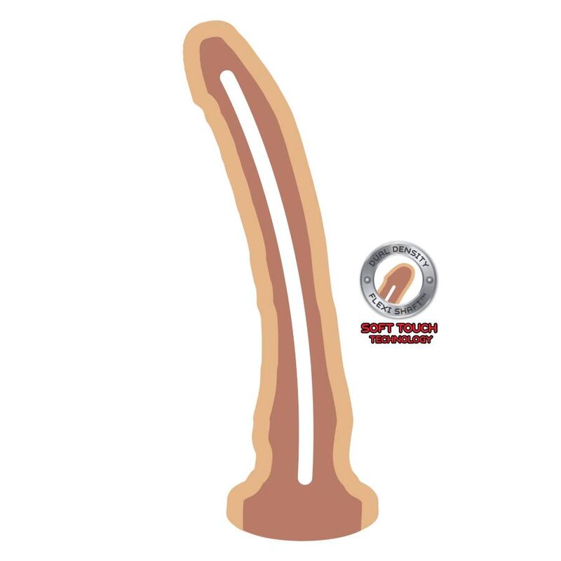 Get Real-Dual Density Dong 20,5 cm Natural-TPE, Ventuza 2 img 140427 06681e15b9f93831dd626a948be3bfd0 1
