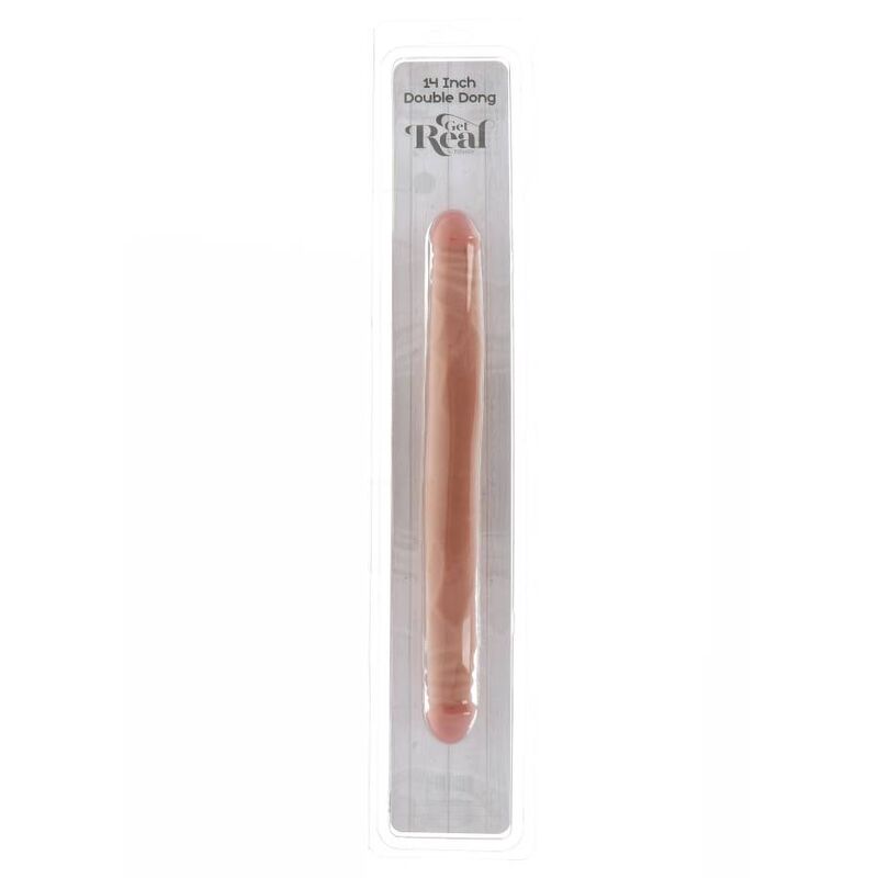 Get Real-Dublu Dong 35 cm Natural-PVC 2 img 140455 db6e080e180529e8257e69bfdda1ecf7 1