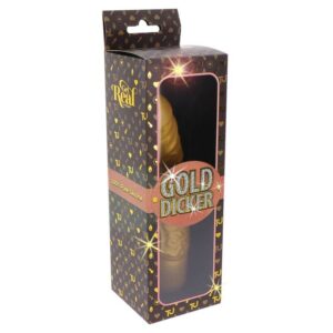 Get Real-Gold Dicker Stim Vibrator Auriu-Silicon 15 Get Real-Gold Dicker Stim Vibrator Auriu-Silicon - imagine 7
