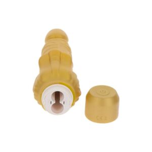 Get Real-Gold Dicker Stim Vibrator Auriu-Silicon 12 Get Real-Gold Dicker Stim Vibrator Auriu-Silicon - imagine 4