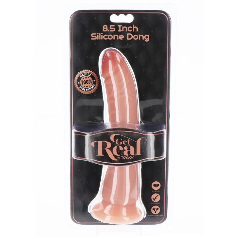 Get Real-Dong din Silicon 21 cm Natural-Ventuza 3 img 140482 5e0c28e6509ba7ea4ddaeecc86233768 1