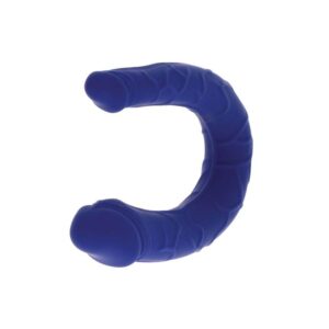 Get Real-Mini Double Dong Realistic Albastru-Silicon 14 Get Real-Mini Double Dong Realistic Albastru-Silicon - imagine 7