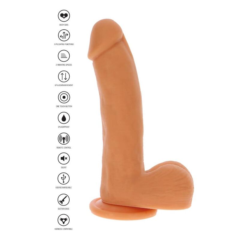 Get Real-Dildo cu Impuls Magnetic Pulsant Natural-Silicon 2 img 140786 07925b78565257532971fb857aa5ff69 1