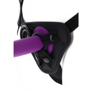 Get Real-Ham Strap-on Negru-Silicon - imagine 5