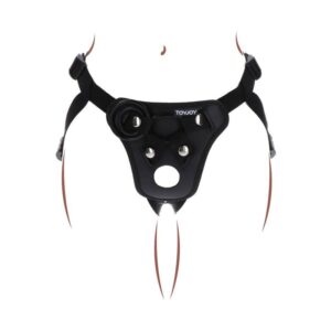 Get Real-Strap-on Pleasure Harnés Negru-Silicon 17 Get Real-Strap-on Pleasure Harnés Negru-Silicon - imagine 8