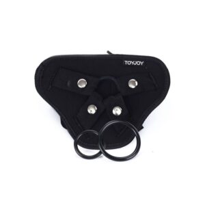 Get Real-Strap-on Deluxe Ham pentru Dildo Negru-Silicon 17 Get Real-Strap-on Deluxe Ham pentru Dildo Negru-Silicon - imagine 8