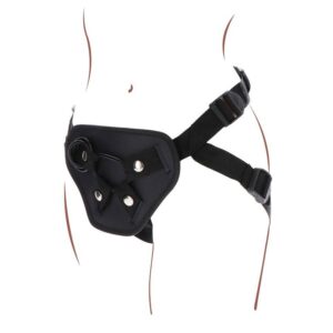 Get Real-Strap-on Deluxe Ham pentru Dildo Negru-Silicon 14 Get Real-Strap-on Deluxe Ham pentru Dildo Negru-Silicon - imagine 5