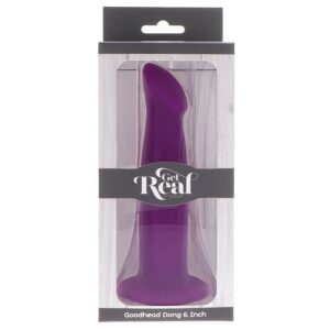Get Real-Goodhead Dong 12 cm Mov-Silicon, Ventuza - imagine 6