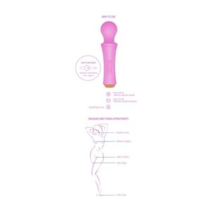 Xocoon-Bagheta Personală Fucsia-Silicon, 10 Trepte, Reincarcabil 12 Xocoon-Bagheta Personală Fucsia-Silicon, 10 Trepte, Reincarcabil - imagine 4