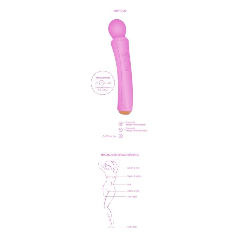 Xocoon - Bagheta Curbată Fucsia 6 img 140966 9f4985f3950b3917d9dbe562c9704fd0 1