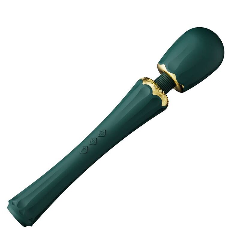 Zalo-Kyro Baghetă Masaj Verde-Silicon, 5 Trepte, Reincarcabil, USB 10 img 141010 6502e0bb5fac921e8be600820e16faaa 1