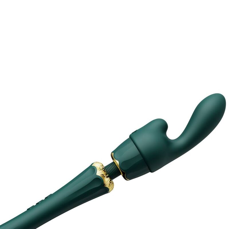 Zalo-Kyro Baghetă Masaj Verde-Silicon, 5 Trepte, Reincarcabil, USB 9 img 141011 e11f0bf4805fcb421816db18ca119e3c 1