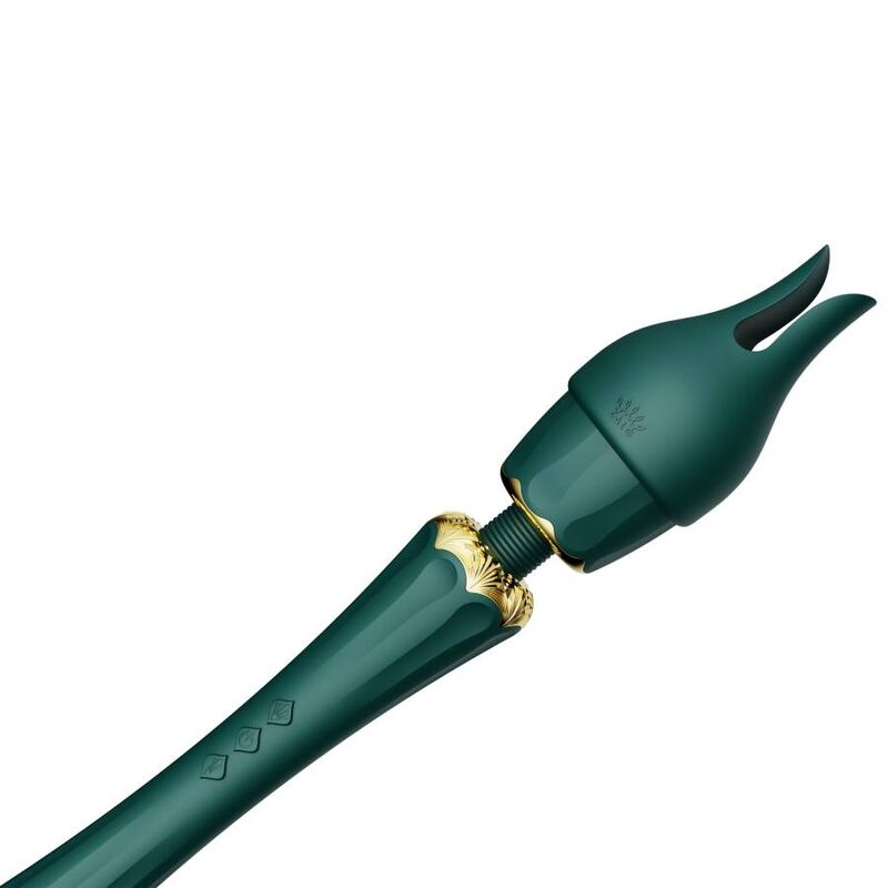 Zalo-Kyro Baghetă Masaj Verde-Silicon, 5 Trepte, Reincarcabil, USB 8 img 141012 abcd904fa1b70836b787ac6823075339 1