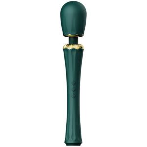Zalo-Kyro Baghetă Masaj Verde-Silicon, 5 Trepte, Reincarcabil, USB 14 Zalo-Kyro Baghetă Masaj Verde-Silicon, 5 Trepte, Reincarcabil, USB - imagine 4