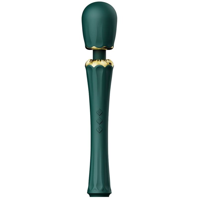 Zalo-Kyro Baghetă Masaj Verde-Silicon, 5 Trepte, Reincarcabil, USB 4 img 141017 29ec768349dcc4b676b4ff21ae070535 1