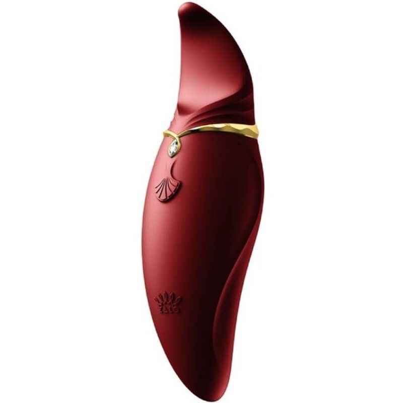 Zalo-Hero Masajator Personal Pulse Wave Roșu-Silicon, Reincarcabil · Vibratoare