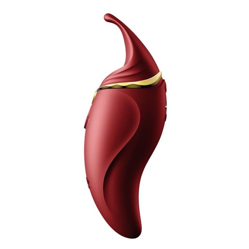Zalo-Hero Masajator Personal Pulse Wave Roșu-Silicon, Reincarcabil · Vibratoare (imaginea 6)