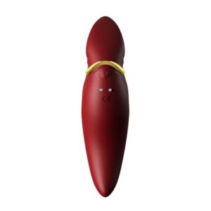 Zalo-Hero Masajator Personal Pulse Wave Roșu-Silicon, Reincarcabil · Vibratoare (imaginea 5)