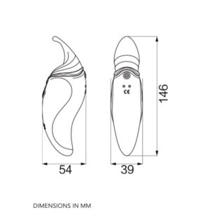 Zalo-Hero Masajator Personal Pulse Wave Roșu-Silicon, Reincarcabil · Vibratoare (imaginea 2)
