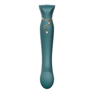 Zalo-Queen G-spot Pulsewave Vibe Verde-Silicon, 7 Trepte - imagine 3