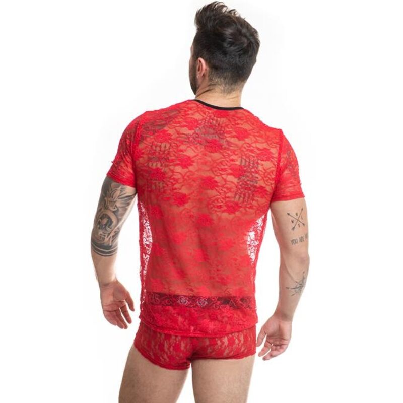 Anais Men-Brave Tricou din Dantelă Roșie, S/XL 1 img 141821 532ef15583d0033868e6ba0a6798abb3 1