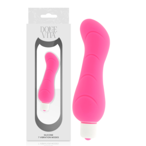 Dolce Vita-G-spot Silicon Roz-7 Trepte, Waterproof 8 Dolce Vita-G-spot Silicon Roz-7 Trepte, Waterproof - imagine 4