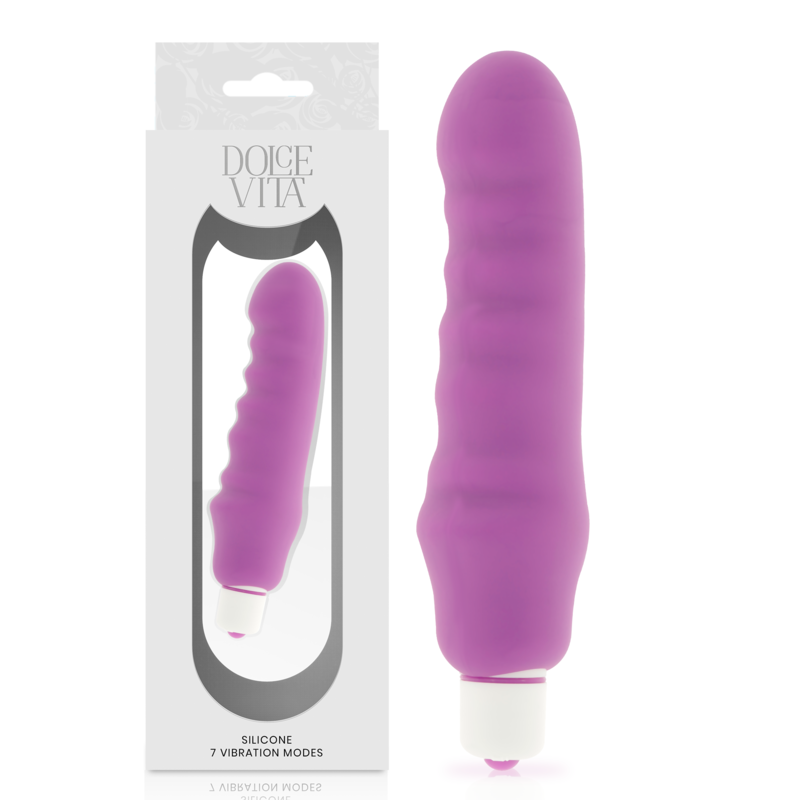 Dolce Vita-Genius Purple Vibrator din Silicon, Mov-7 Trepte 3 img 141839 faf2547dc2aa83899edddfade12cf674 1