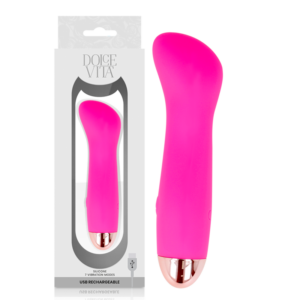 Dolce Vita-Vibrator Reîncărcabil One Pink 7 Viteze-Silicon, 7 - imagine 5