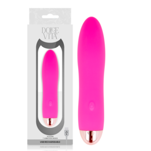 Dolce Vita-Vibrator Reîncărcabil Four Pink 7 Viteze-Silicon, 7 7 Dolce Vita-Vibrator Reîncărcabil Four Pink 7 Viteze-Silicon, 7 - imagine 3