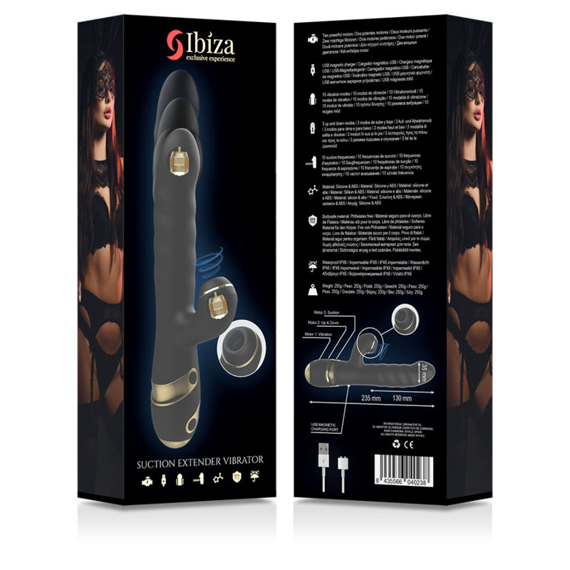 Ibiza Technology-Up & Down + Vibrator + Sucțiune 8 img 142232 55876f434b3c5c0f90260e8bec44fc34 1