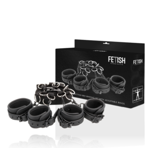 Fetish Submissive Bondage-Set de Legături pentru Pat Luxury 17 Fetish Submissive Bondage-Set de Legături pentru Pat Luxury - imagine 7