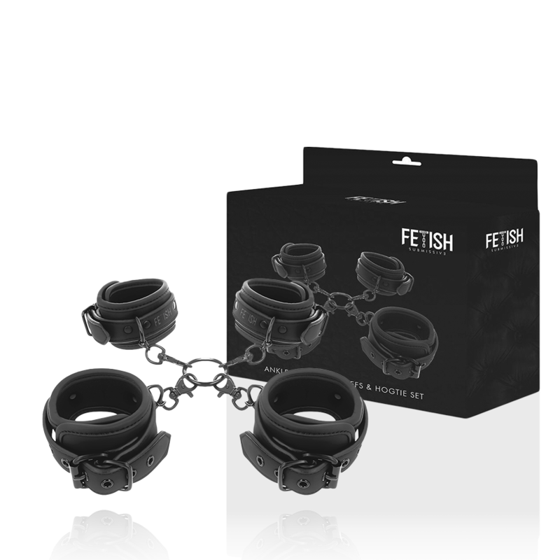 Fetish Submissive Bondage-Set de Cătușe pentru Mâini și Glezne 2 img 142709 f09c36584e143ed3a4fb788d4b12a872 1