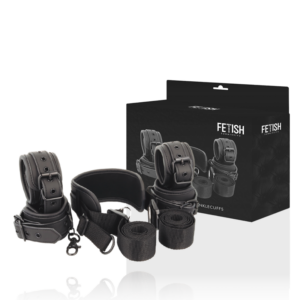 Fetish Submissive Bondage-Master Position cu 4 Cătușe Căptușite · Accesorii BDSM (imaginea 5)