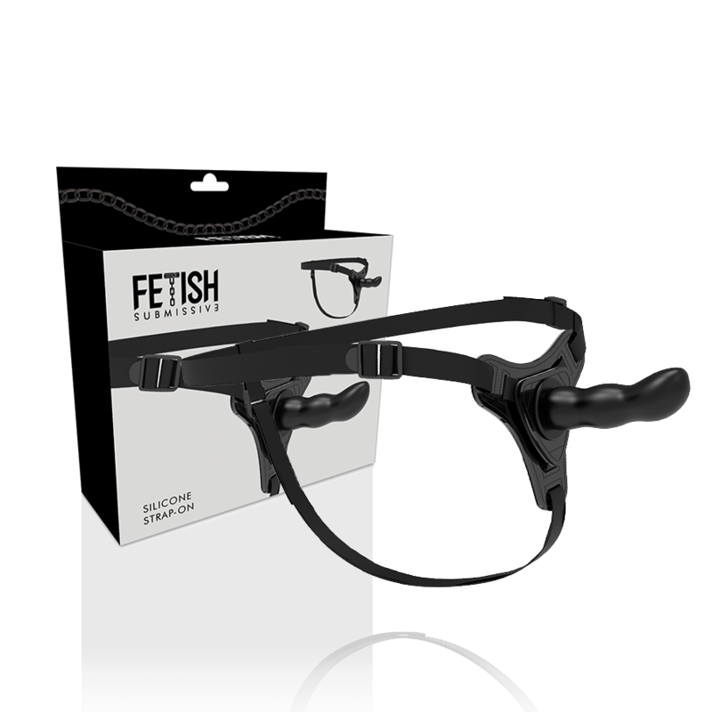 Fetish Submissive Harness-Ham Negru din Silicon G-spot 16 cm 2 Fetish Submissive Harness-Ham Negru din Silicon G-spot 16 cm · Strapon & Harness (imaginea 2)
