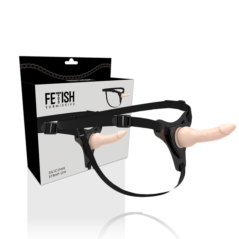 Fetish Submissive Harness-Ham cu Dildo Realist din Silicon 16 cm 4 img 142742 fc514ff5547f07a3ecea30f7bbe3daf8 1