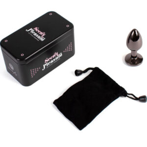 Secretplay Toys-Gunmetal Plug Anal Mărime S 7 cm 7 Secretplay Toys-Gunmetal Plug Anal Mărime S 7 cm - imagine 3