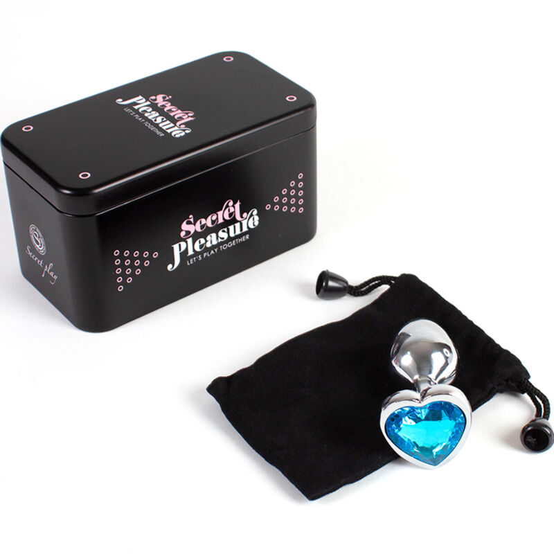 Secretplay Toys-Plug Anal Metalic Inimă Albastră, Mărime S, 7 cm 4 img 142787 cd3fa7e1cbef9ed7d24c3ff3b459cdd4 1
