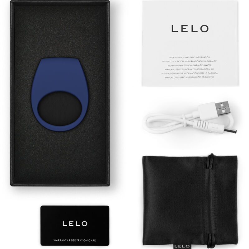 Lelo-Tor 3 Inel Vibrator, Albastru/Lila/Negru-Silicon, 7 Trepte 2 img 142835 1171ad4f591c28530fa42121a06224da 1