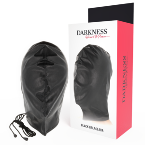 Darkness Bondage-Darkness Masca de Subjugare Neagră 6 Darkness Bondage-Darkness Masca de Subjugare Neagră - imagine 1