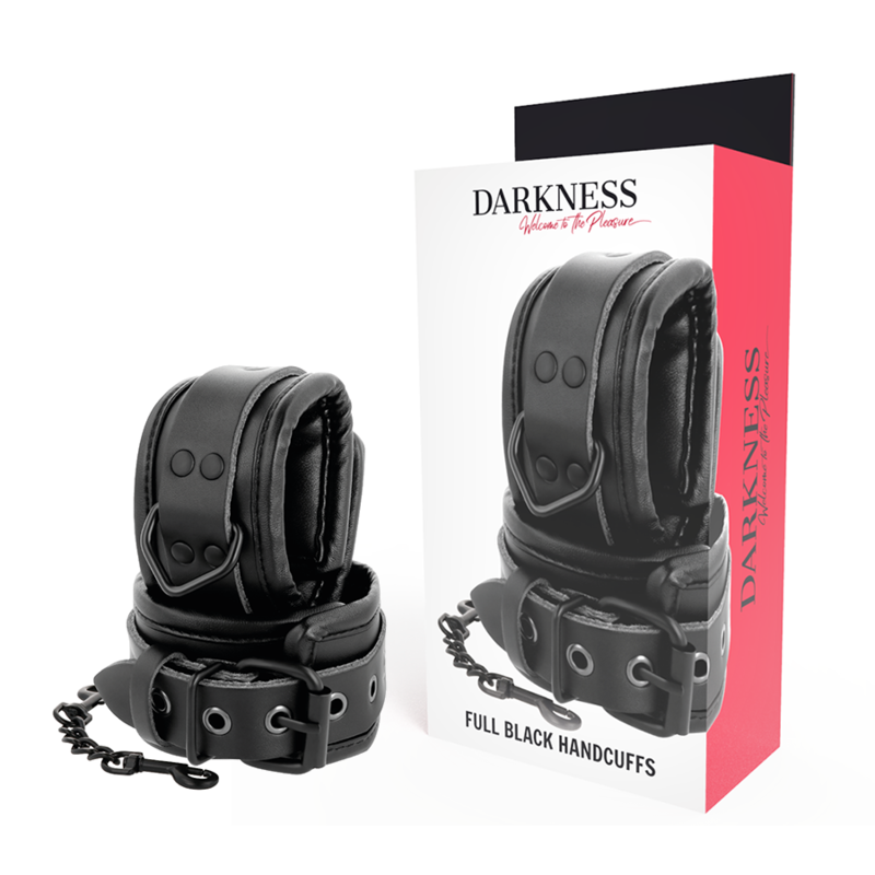 Darkness Bondage-Darkness Cătușe Reglabile din Imitație de Piele 1 img 142882 e35dfaa058a00fd560d78b64888763b8 1